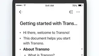 Transno screenshot