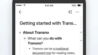 Transno screenshot