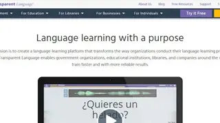 Transparent Language screenshot