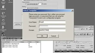 Transparent Screen Lock screenshot