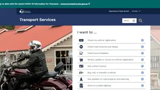 Transport Tasmania screenshot