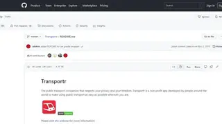 Transportr screenshot
