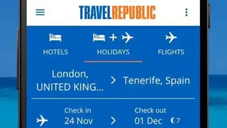 Travel Republic, Holiday Hotel screenshot