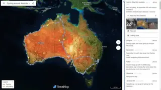 TravelMap screenshot