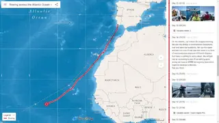 TravelMap screenshot