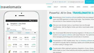Travelomatix screenshot
