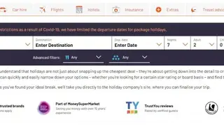 TravelSupermarket screenshot