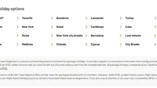 TravelSupermarket screenshot