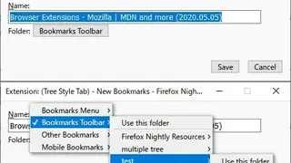 Tree Style Tab screenshot