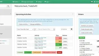 TrekkSoft screenshot