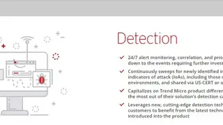 Trend Micro Managed XDR screenshot