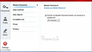 Trend Micro Password Manager screenshot