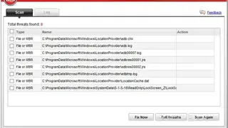 Trend Micro RootkitBuster Beta screenshot