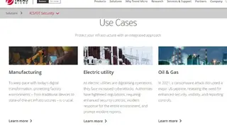 Trend Micro Smart Factory screenshot