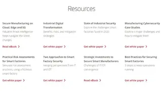 Trend Micro Smart Factory screenshot