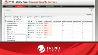 Trend Micro Worry-Free Business Security screenshot