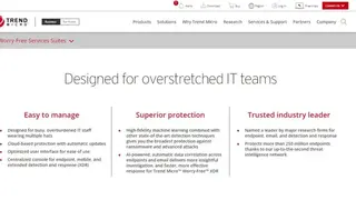 Trend Micro Worry-Free Services Suite screenshot