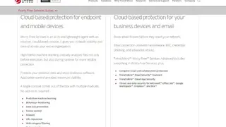 Trend Micro Worry-Free Services Suite screenshot