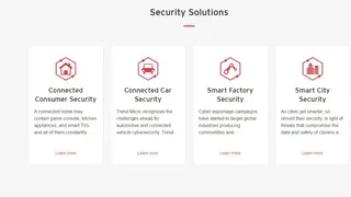 Trendmicro IoT Security screenshot