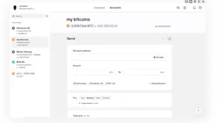 Trezor Wallet screenshot