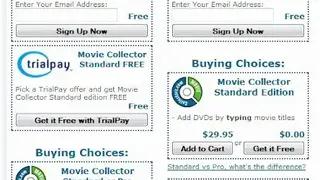 TrialPay screenshot