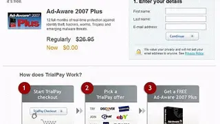 TrialPay screenshot