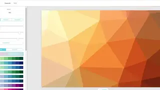 Trianglify screenshot