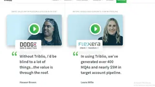 Triblio screenshot