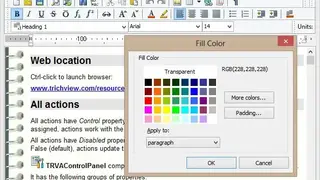TRichView Components screenshot