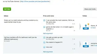 Tricider screenshot