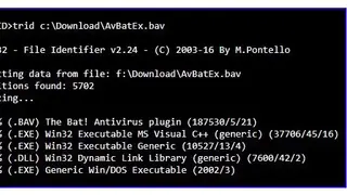 TrID File Identifier screenshot