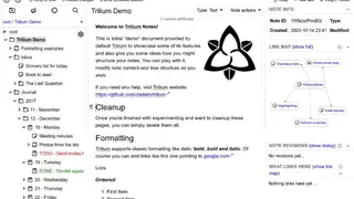 Trilium Notes screenshot