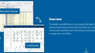 Trimble Accubid Classic screenshot