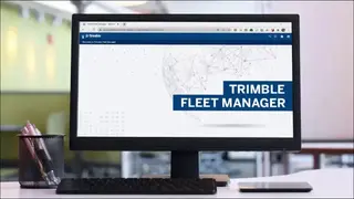 Trimble Fleet screenshot