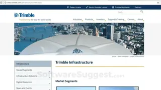 Trimble Navigation Infrastructure screenshot
