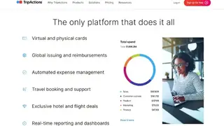 TripActions screenshot