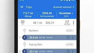 TripLog Mileage Tracker & Expense Log screenshot