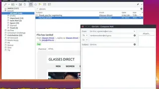 Trojitá screenshot
