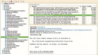 Trojitá screenshot