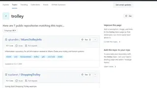 Trolley screenshot