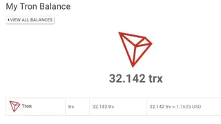 TRON (TRX) screenshot