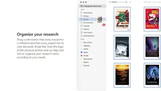 Tropy screenshot