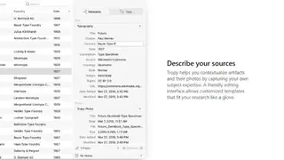 Tropy screenshot
