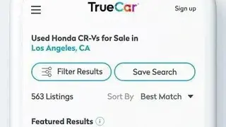 TrueCar screenshot