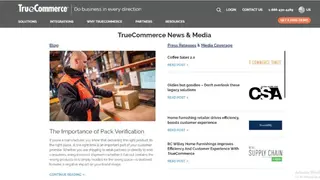 Truecommerce screenshot