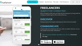 Truelancer screenshot