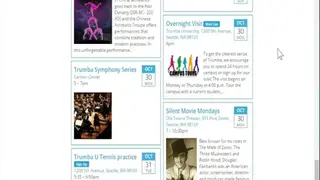 Trumba screenshot