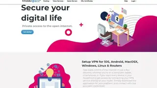 Trunkspace PrivateVPN screenshot
