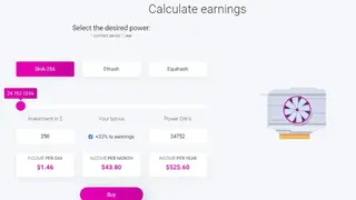 TrustMining screenshot