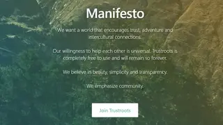Trustroots screenshot